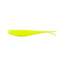 Leurre Souple Zman Scented Jerkshadz 4” - 10cm - Par 5 Hot Chartreuse