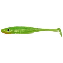 Leurre Souple Gunki Whiz 76 - 7.5cm - Par 8 Hot Fire Tiger - Pour Pêche des Carnassiers - Pêcheur.com