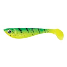 Leurre Souple Berkley Pulse Shad - 11cm - Par 3 Hot Fire Tiger - Pour Pêche des Carnassiers - Pêcheur.com