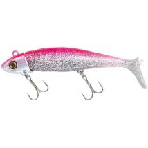 Leurre Souple Armé Crazee Jighead Swimmer - 8.5cm Hot Pink