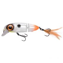Leurre Flottant Spro Iris Underdog Jointed 100 - 10cm Hot Tail
