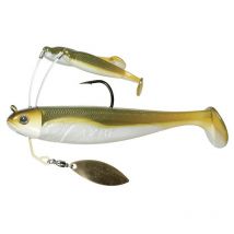 Pre-rigged Soft Lure Hart Manolo Underspin 7.5cm Ihmu12gs