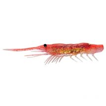 Amostra Flexível Magbite Snatch Bite Shrimp 4" - 10cm - Pack De 4 Izmbw06401