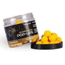 Bouillette Flottante Nashbait Scopex Squid Pop Ups Jaune - 12mm
