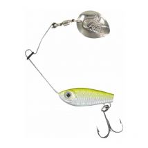 Micro Spinnerbait Powerline Jig Power Yogospin - 3.5g Jaune