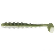 Leurre Souple Powerline Jig Power Lts 3 - 7.5cm - Par 6 Kaki Ventre Nacré