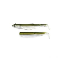 Kit Leurre Souple Arme Fiiish Combo Black Minnow 160 + Tete Plombee Off Shore Kaki