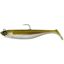 Leurre Souple Armé Savage Gear Savage Minnow - 12.5cm Kaki - Pour Pêche en Mer - Pêcheur.com