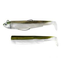 Kit Leurre Souple Arme Fiiish Combo Black Minnow 120 + Tete Plombee Search Kaki