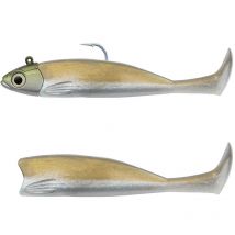 Kit Leurre Souple Armé Fiiish Combo Master Shad 100 + Tête Plombée Medium Kaki