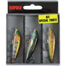 Kit Truite Poisson Nageur Rapala - 5cm Kit Truite - Pêcheur.com