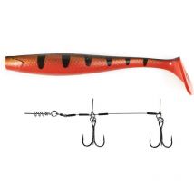 Pre-rigged Soft Lure Lucky John Kubira Swim Shad Set 10,3" - 26cm Kubira10setset-pg22