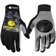 Gants Homme Outwater Shaka Hd L - Black Snake - Pêcheur.com