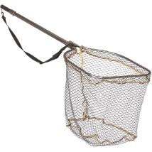 Epuisette Savage Gear Full Frame Rubber Mesh L - Pour Pêche des Carnassiers - Pêcheur.com