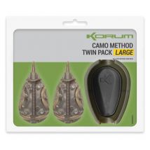 Pack Feeder Korum Camo Method Twin Pack L
