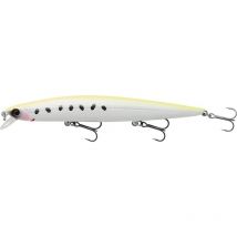 Leurre Flottant Savage Gear Sea Bass Minnow - 12cm Lemon Sardine - Pêcheur.com