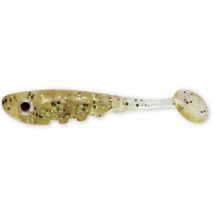 Leurre Souple Delalande Toupti Shad - 4.5cm - Par 3 Light Gold - Pour Pêche de la Truite - Pêcheur.com