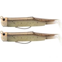 Kit Leurre Souple Arme Fiiish Double Combo Black Minnow 120 + Tete Plombee Pug Light Sand Goby - Pêcheur.com