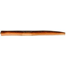 Leurre Souple Gunki Skip Worm 100 - 10cm - Par 8 Lightning Brown - Pour Pêche des Carnassiers - Pêcheur.com