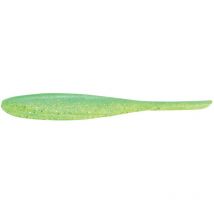 Leurre Souple Keitech Shad Impact 4" - 10cm - Par 8 Lime Chartreuse - Pêcheur.com