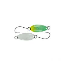 Cuiller Ondulante Molix Elite Area Spoon - 3.5g Lime White Metal Flake