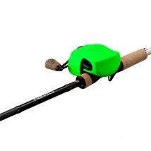 Protége Moulinet 13 Fishing Skull Cap Reel Guard Lime