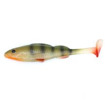 Artificiale Morbido Sico Lure Shad Big Paddle 52 - 6cm - Pacchetto Di 8 Ls-bigpaddle52-perch