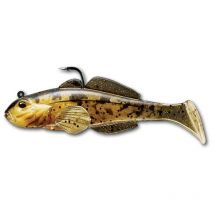 Pre-rigged Soft Lure Live Target Goby Paddle Tail - 9cm - Pack Of 3 Ltm18102