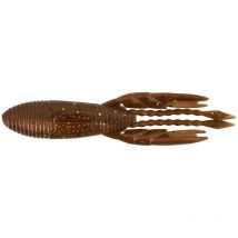 Leurre Souple Gancraft Bomb Slide - 10cm - Par 5 Lucky Brown Gold Lame