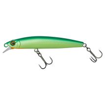 Leurre Flottant Illex Battle Minnow 80 F - 8cm Magic Lime Chart - Pour Pêche en Mer - Pêcheur.com