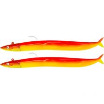 Kit Leurre Souple Arme Fiiish Combo Crazy Sand Eel 180 Extra Deep Mango Juice - Pêcheur.com