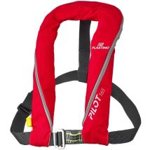 Gilet De Sauvetage Plastimo Pilot 165 Avec Harnais Manuel - Rouge - Pêcheur.com