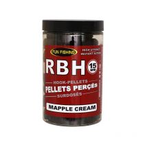 Pellets Perçés Fun Fishing Rbh Surdosés Mapple Cream