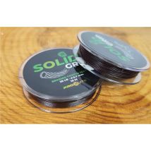 Tresse À Bas De Ligne Pro Elite Baits Solid Grip Braided Coated Soft Marron - 25lbs - Pour Pêche de la Carpe - Pêcheur.com