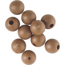 Perle Rok Fishing Rubber Beads Marron - 6mm