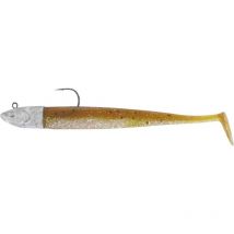 Leurre Souple Armé Powerline Jig Power Gts Monté Blister - 9cm Marron-ventre Translucide Pailletté