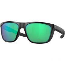 Lunettes Polarisantes Costa Ferg 580g Mat Bkack - Green Mirror - Pêcheur.com