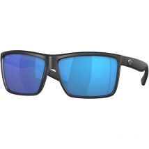 Lunettes Polarisantes Costa Rinconcito 580g Mat Black - Blue Mirror - Pêcheur.com