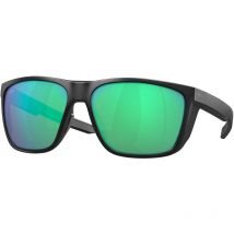 Lunettes Polarisantes Costa Ferg Xl 580g Mat Black - Green Mirror - Pêcheur.com