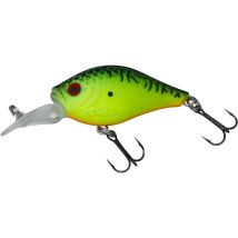 Leurre Flottant Gunki Gigan 39 F - 3.9cm Mat Fire Tiger - Pour Pêche de la Truite - Pêcheur.com
