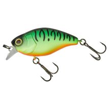 Leurre Flottant Jackall Magnum Chubby 50 - 5cm Mat Tiger - Pour Pêche des Carnassiers - Pêcheur.com
