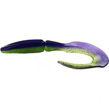 Leurre Souple Powerline Jig Power Kvc 4.5 - 11.5cm - Par 5 Mauve Chartreuse