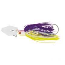 Chatterbait Powerline Jig Power - 14g Mauve/jaune - Pêcheur.com