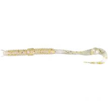 Leurre Souple Lmab Finess Filet Worm - 15cm - Par 4 Milk Honey
