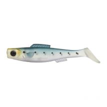 Pre-rigged Soft Lure Hyperlastics Minwaow 4' Round Jighead - 10cm Minwaow4213/0ghi