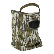 Masque 1/2 Primos Hunting Calls Visage Stretch Avec Trou De Bouche Mossy Oak Bottomland