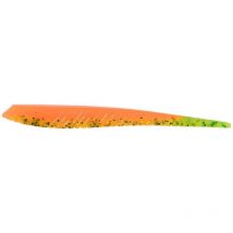 Esca Artificiale Morbida Madness Mother Worm 6" - 15cm - Pacchetto Di 4 Mother6orangegr