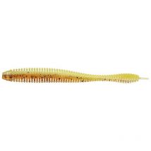 Leurre Souple Reins Bubbring Shaker - 9cm - Par 10 Motor Oil Pepper / Chartreuse