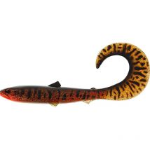 Leurre Souple Westin Bullteez Curltail - 21cm Motoroil Burbot - Pêcheur.com