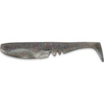 Leurre Souple Iron Claw Racker Shad - 17cm Motoroil Multiglitter Pearl
